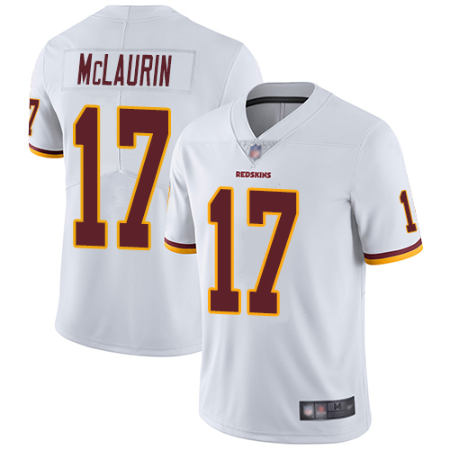 Washington Redskins Limited White Youth Terry McLaurin Road Jersey NFL Football #17 Vapor Untouchable